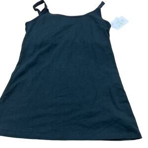 Auden Women's Black Unlined Nursing Cami With Nursing Clips - Size XS - NWT